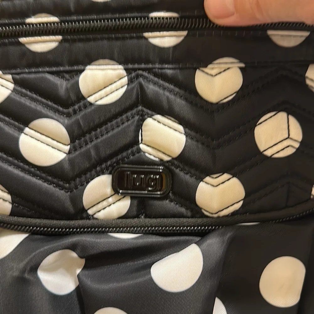 Lug Mambo black and white bag multiple compartments like new - Picture 2 of 7